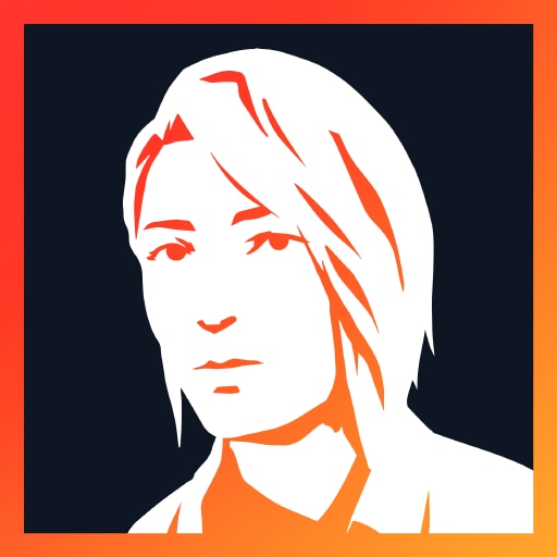 Девушка с зелёными волосами