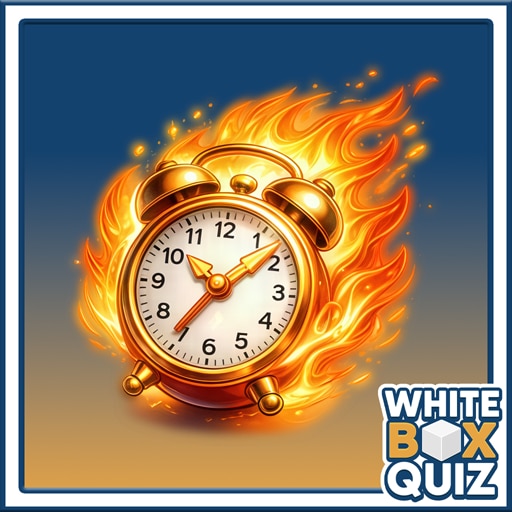 Trofeo Pensador rápido (bronce) de White Box Quiz - Los