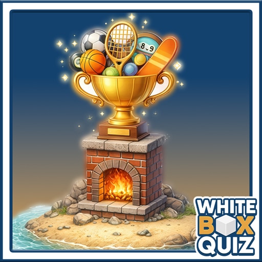 Trofeo Campeón juguetón (plata) de White Box Quiz - Los