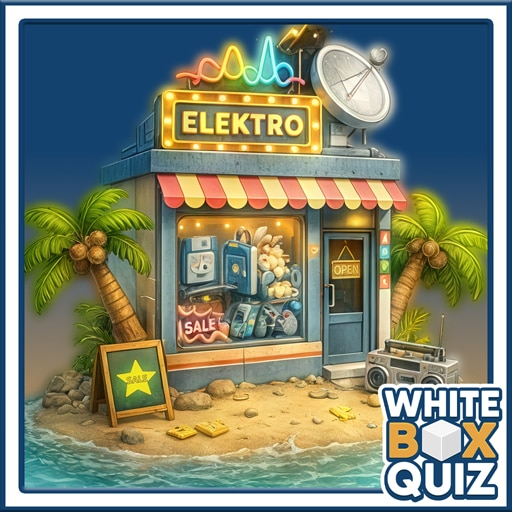 Trofeo Innovación irónica (bronce) de White Box Quiz - Los