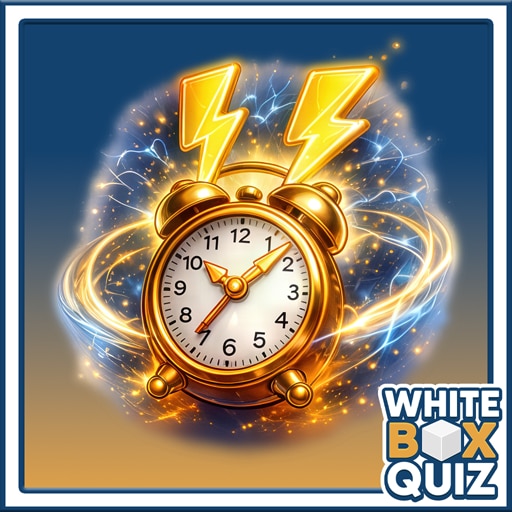 Trofeo Mente relámpago (plata) de White Box Quiz - Los