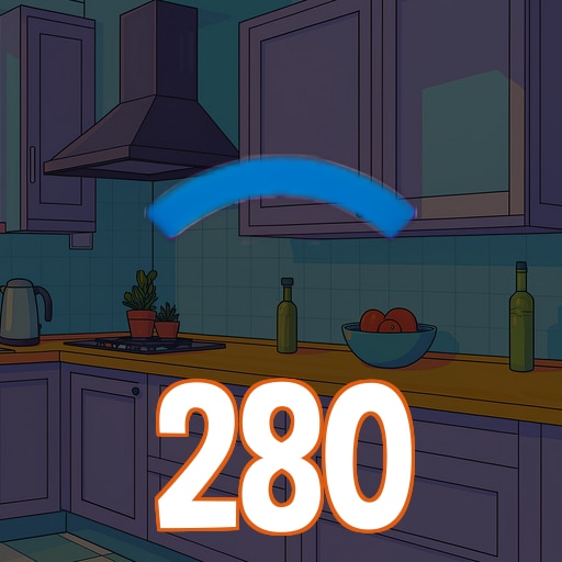 Hit the paddle 280 times