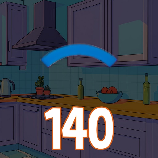 Hit the paddle 140 times