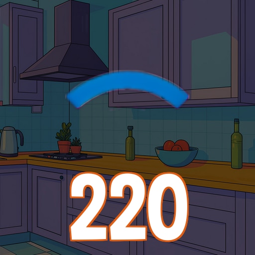Hit the paddle 220 times