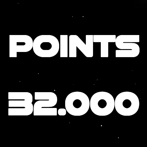 Reach 32.000 points in total