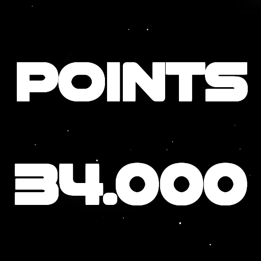 Reach 34.000 points in total