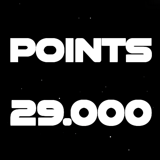 Reach 29.000 points in total