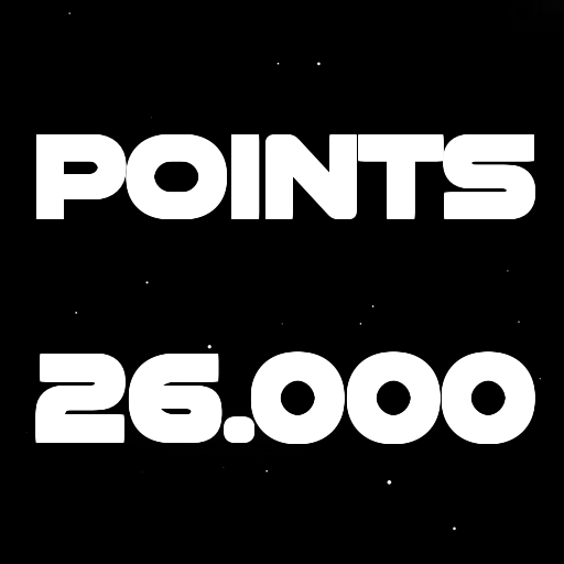 Reach 26.000 points in total