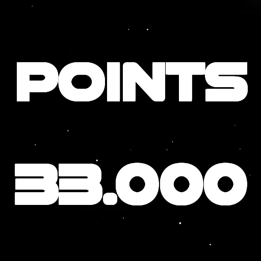 Reach 33.000 points in total
