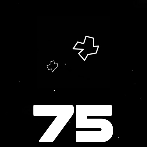 Split 75 asteroids