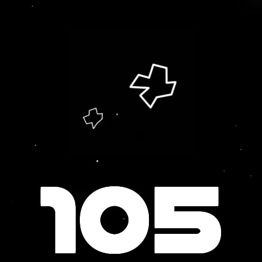 Split 105 asteroids