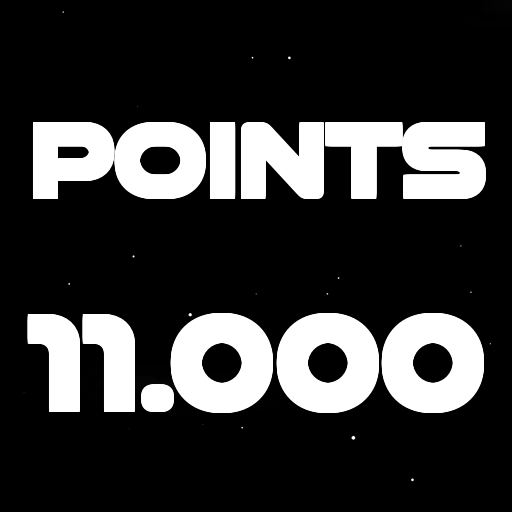Reach 11.000 points in total