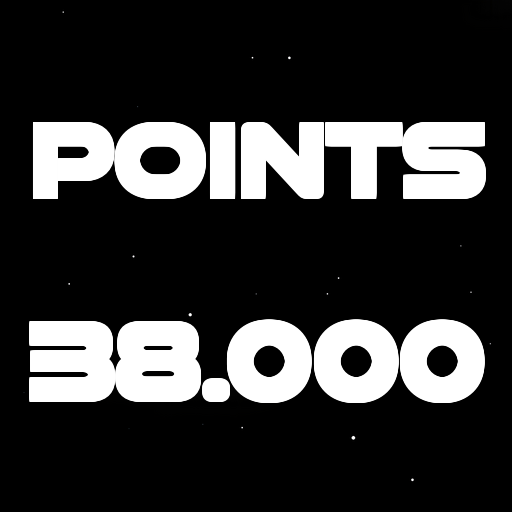 Reach 38.000 points in total