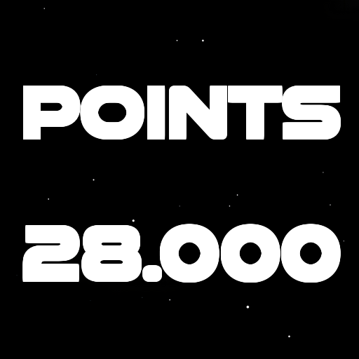 Reach 28.000 points in total