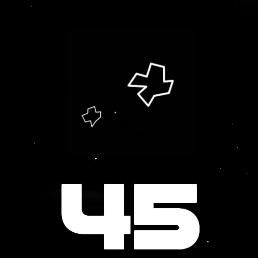 Split 45 asteroids