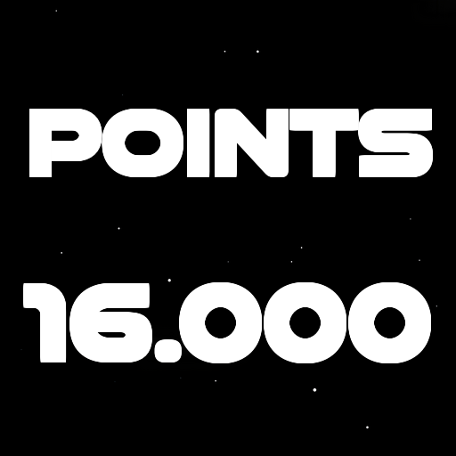 Reach 16.000 points in total