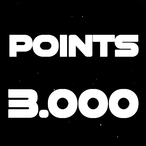 Reach 3.000 points in total