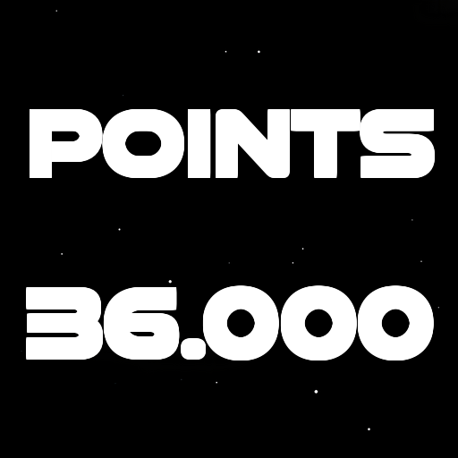 Reach 36.000 points in total