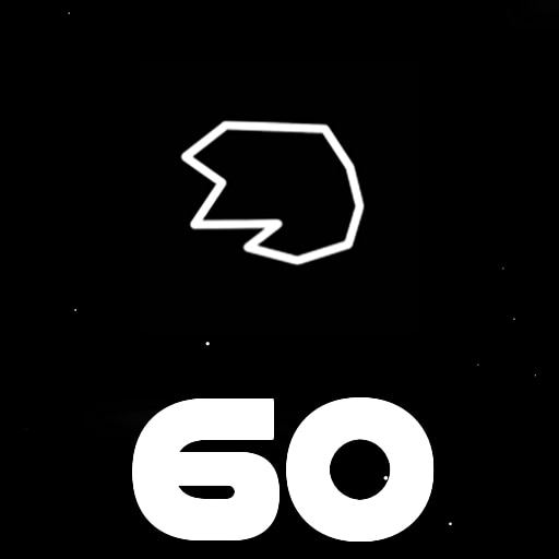 Destroy 60 asteroids