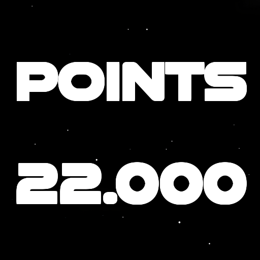Reach 22.000 points in total