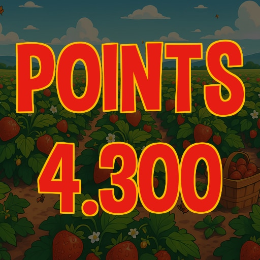 Reach 4.300 points in total