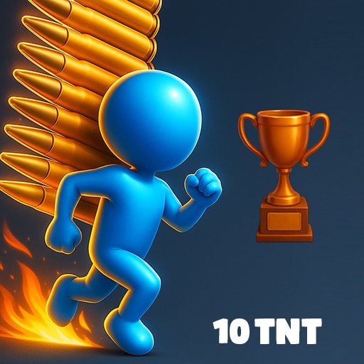 Explode 10 TNT