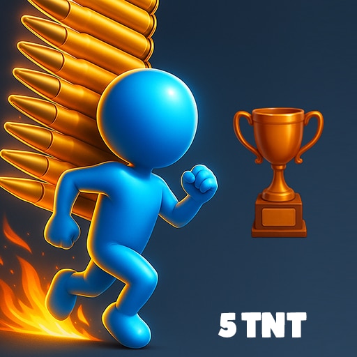 Explode 5 TNT
