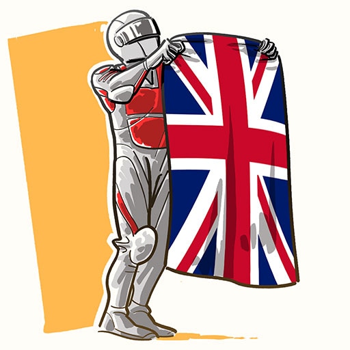 Victory at Silverstone