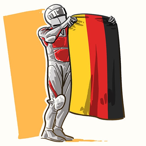 Victory at Sachsenring