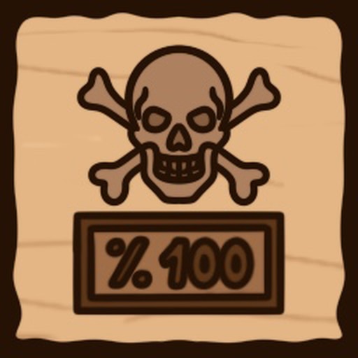 Trofeo Pirate's Trust (oro) de Island Market Simulator