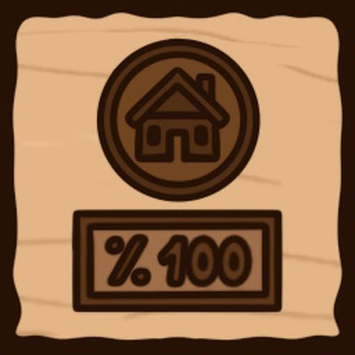 Trofeo Village Legend (oro) de Island Market Simulator