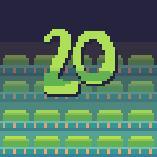 Press 20 buttons