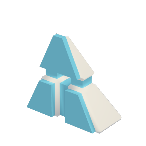 Trofeo 500 pyramid halves (plata) de Object Factory