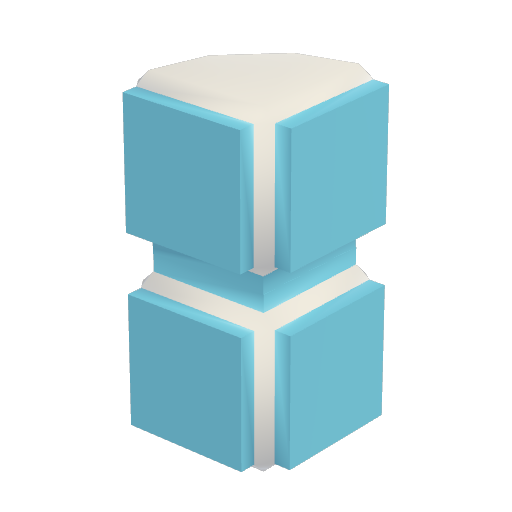 Trofeo 500 cube quarters (oro) de Object Factory