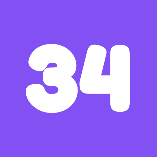 Move 34 tiles in total