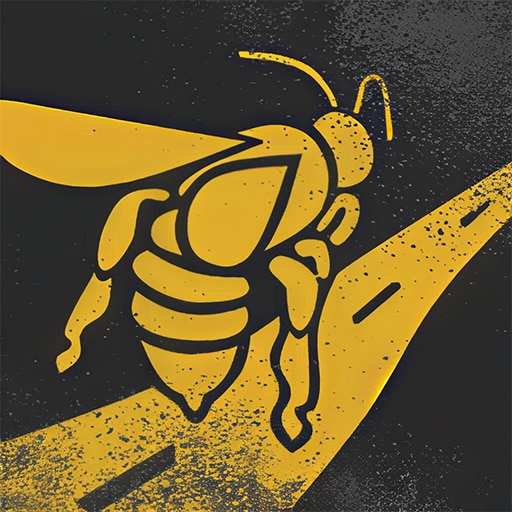 Bee line to the finish