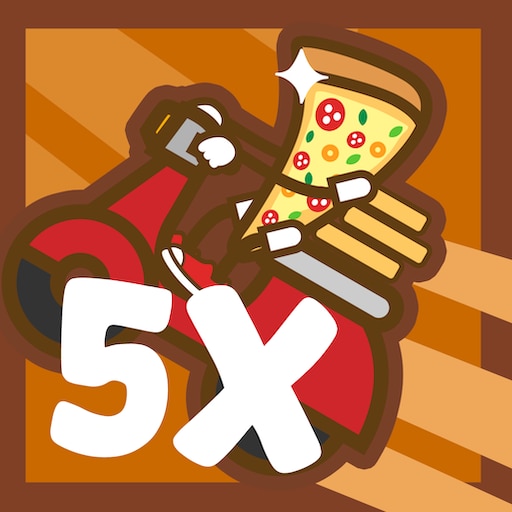 Complete 5 pizza deliveries