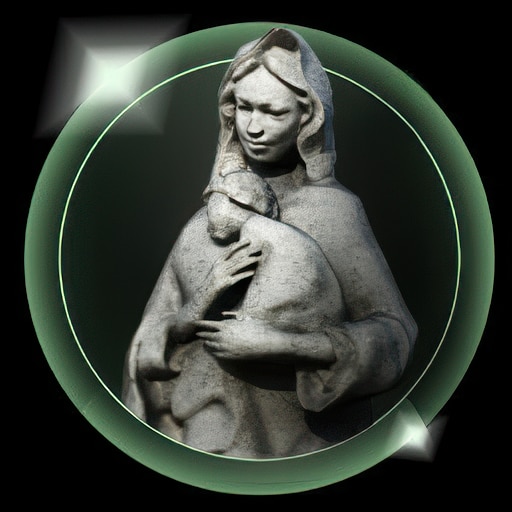 Sculpture of the Madonna