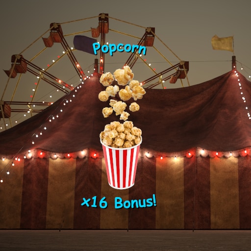 Reached x16 Popcorn Bonus!