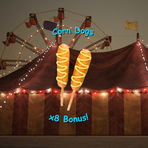 Reached x8 Corn Dog Bonus!