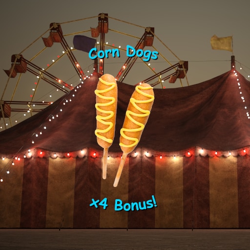 Reached x4 Corn Dog Bonus!