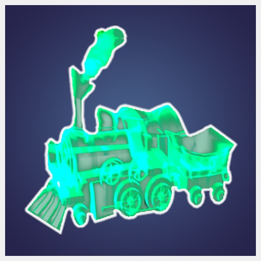 Trofeo Transporte embrujado (plata) de Fangtopia
