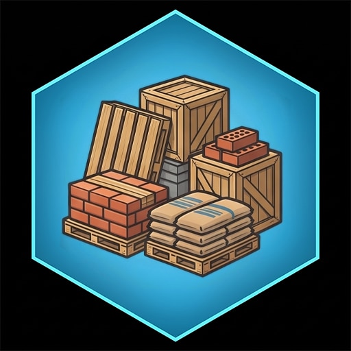 Trofeo Stockpiles (plata) de House Builder 2