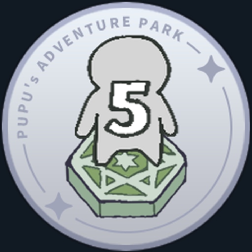 Trofeo Dazzling lights (oro) de PUPU's Adventure Park