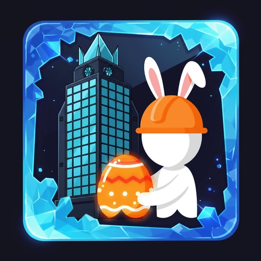 Trofeo Easter Bunny Skyscraper (oro) de Carry The Glass