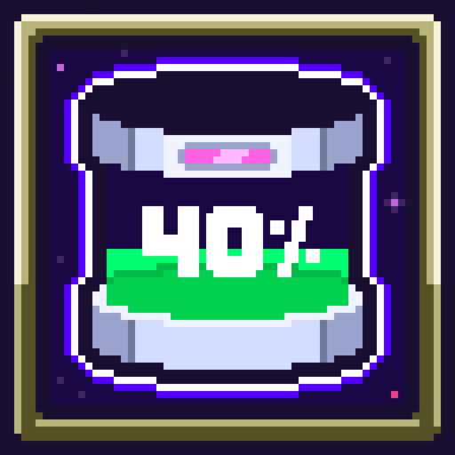 40%