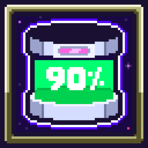 90%