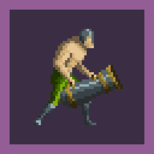Cannon Man Defeated
