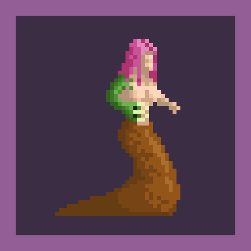 Serpent Woman Defeated
