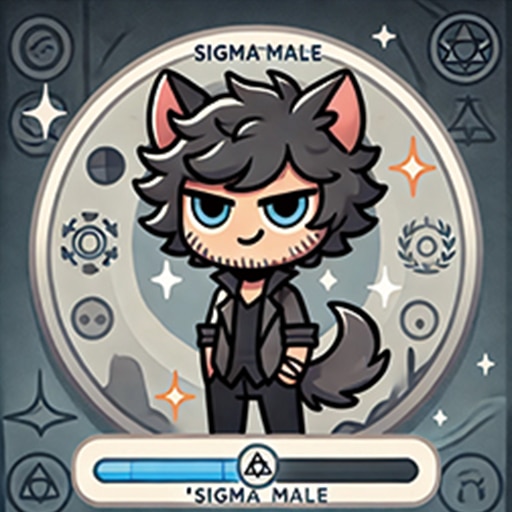 Trofeo Sigma Male (plata) de Rebooted Fate Trophy